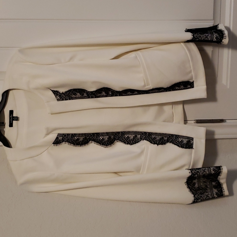 Rafaella blazer jacket with lace